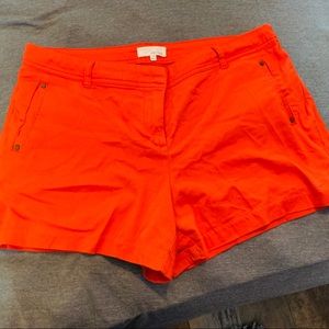 Women's Orange Dept 222 size 14 shorts